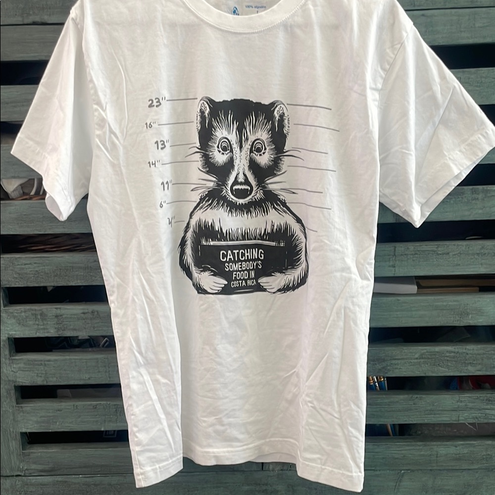 Costa Rica White T-Shirt NWOT